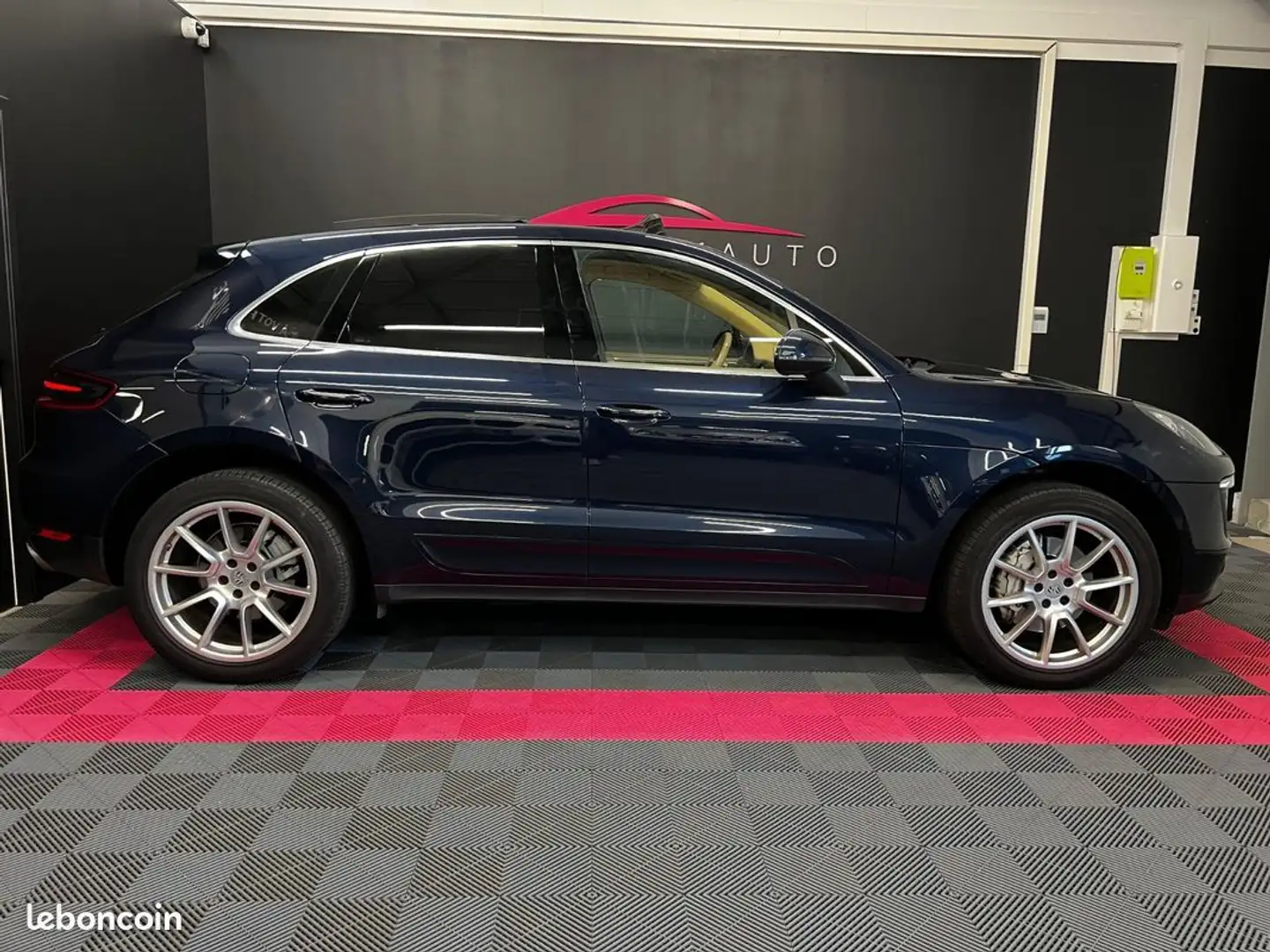 Porsche Macan Diesel 3.0 V6 258 ch S PDK TOIT OUVANT ORIGINE FRANCE SUIVI COMPLET Bleu - 2