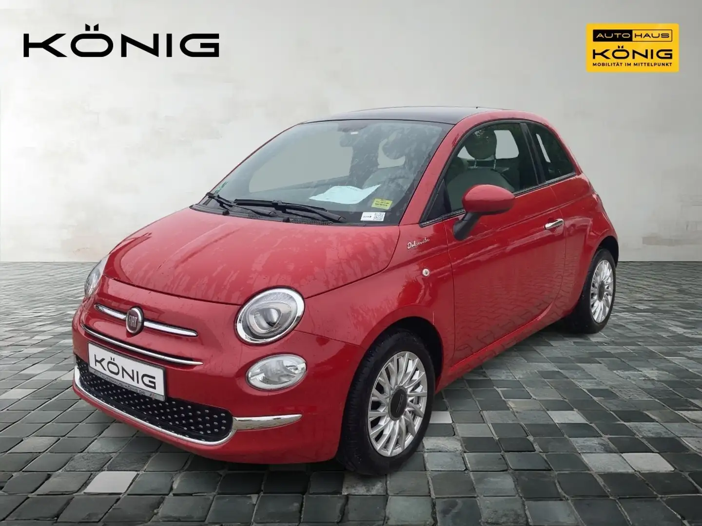 Fiat 500 MY22 1.0 GSE Dolcevita Rot - 1