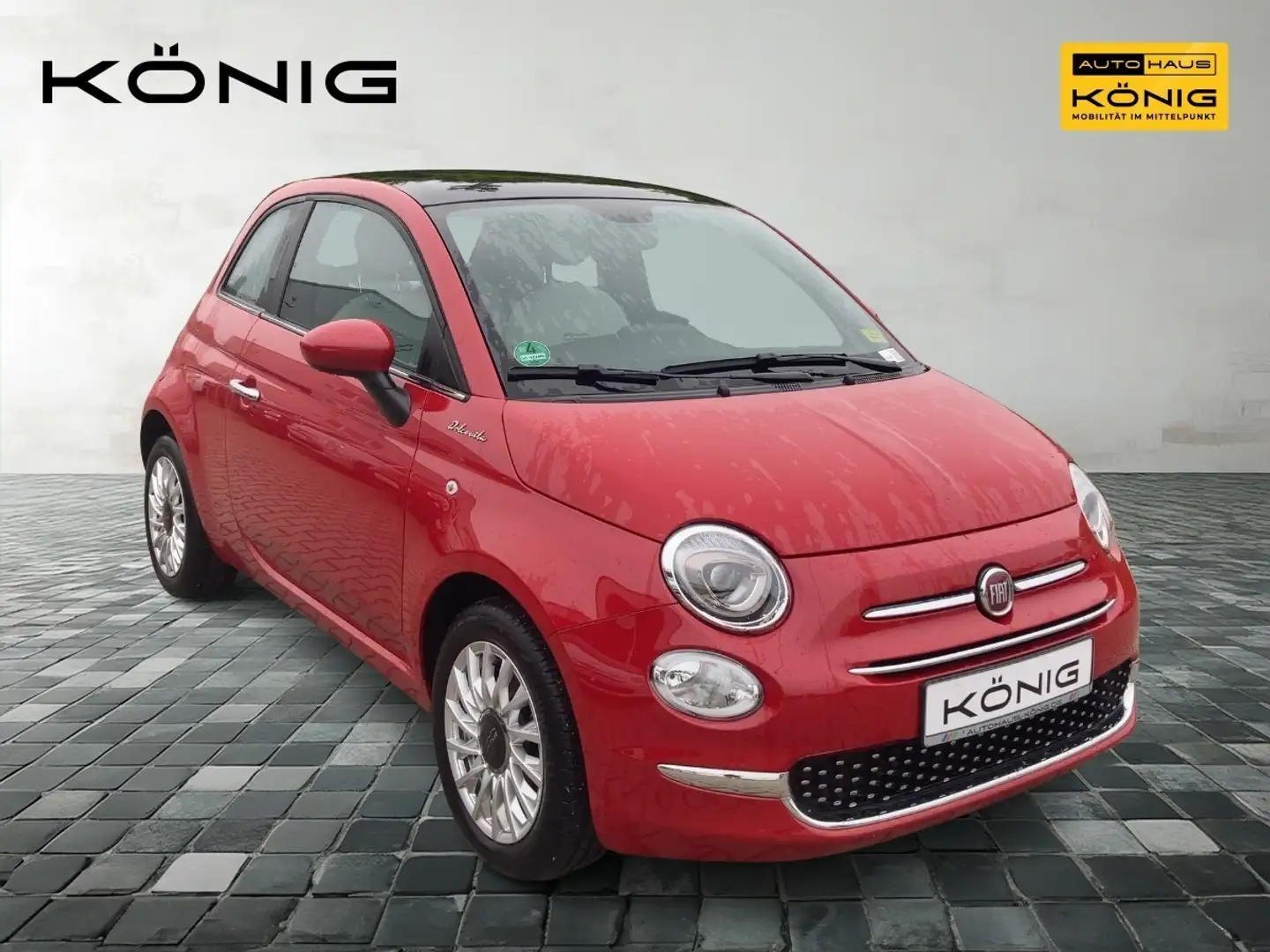 Fiat 500 MY22 1.0 GSE Dolcevita Rot - 2