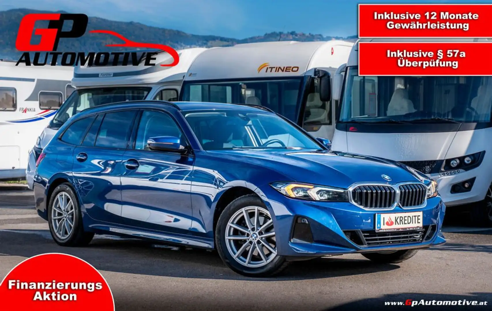 BMW 320 d xDrive Blau - 1