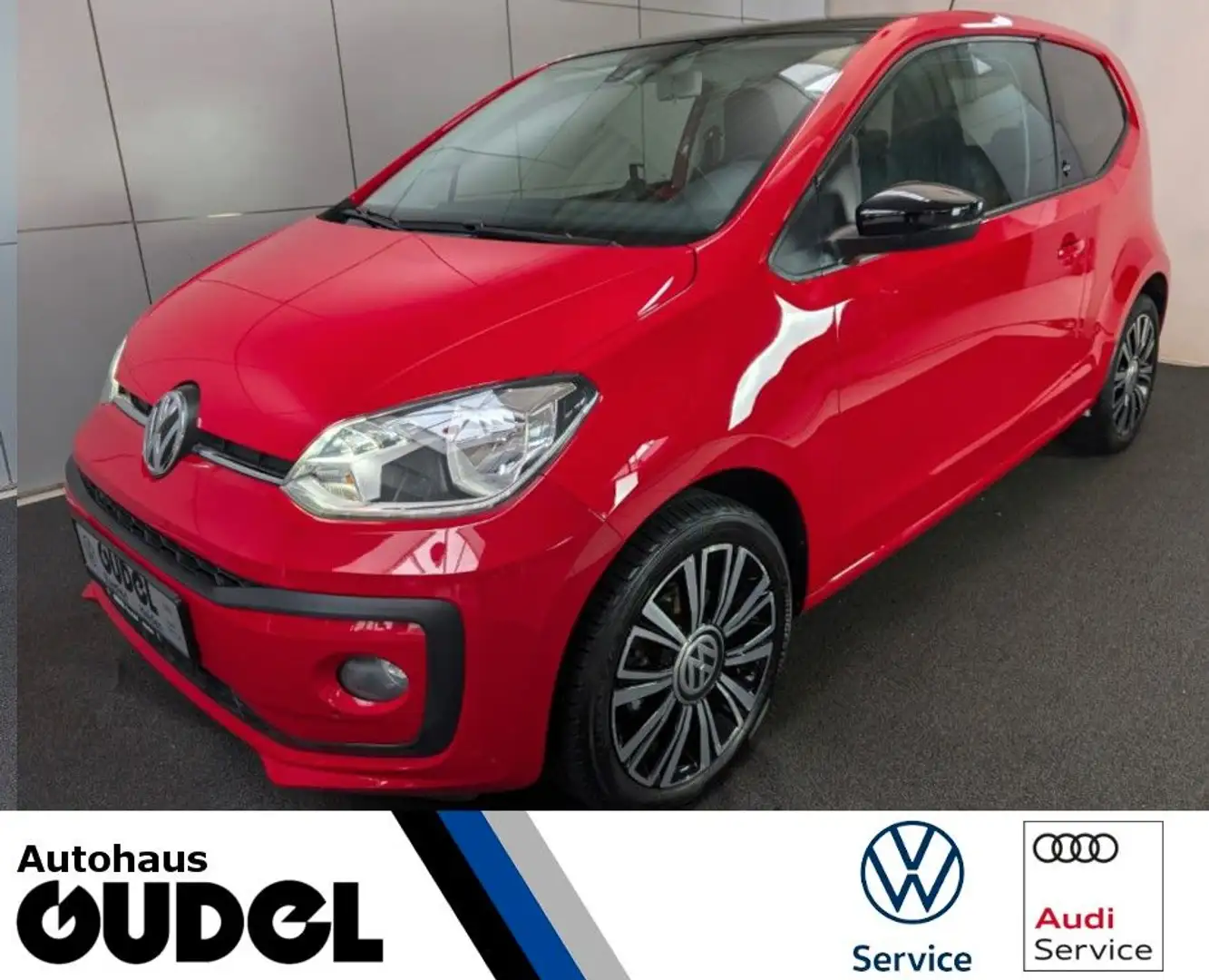 Volkswagen up! 1.0 sound up! Klima Drive- Roof- Wintepack Rot - 1