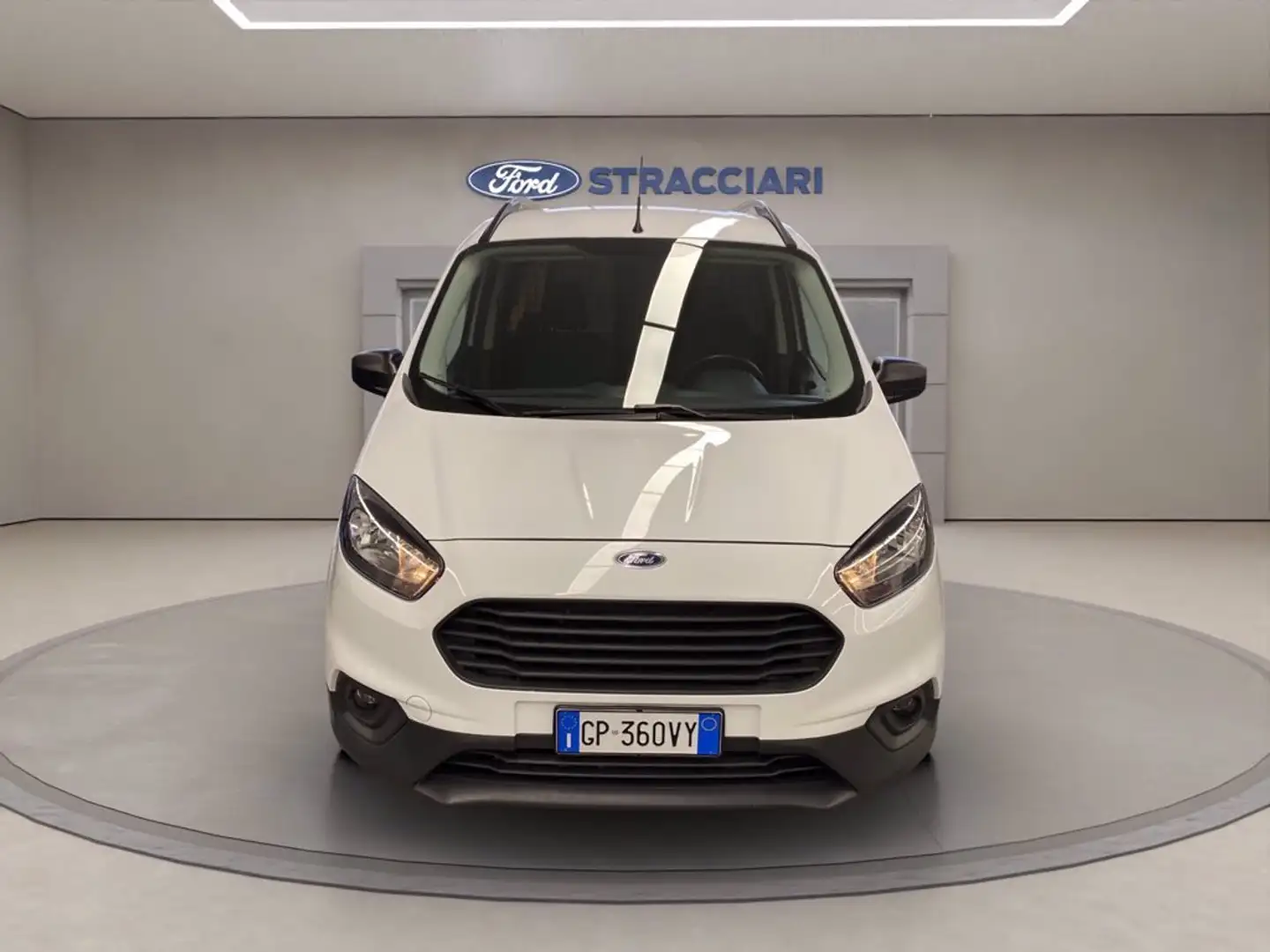 Ford Transit Courier 1.0 ecoboost 100cv S&S Trend my20 Blanc - 2