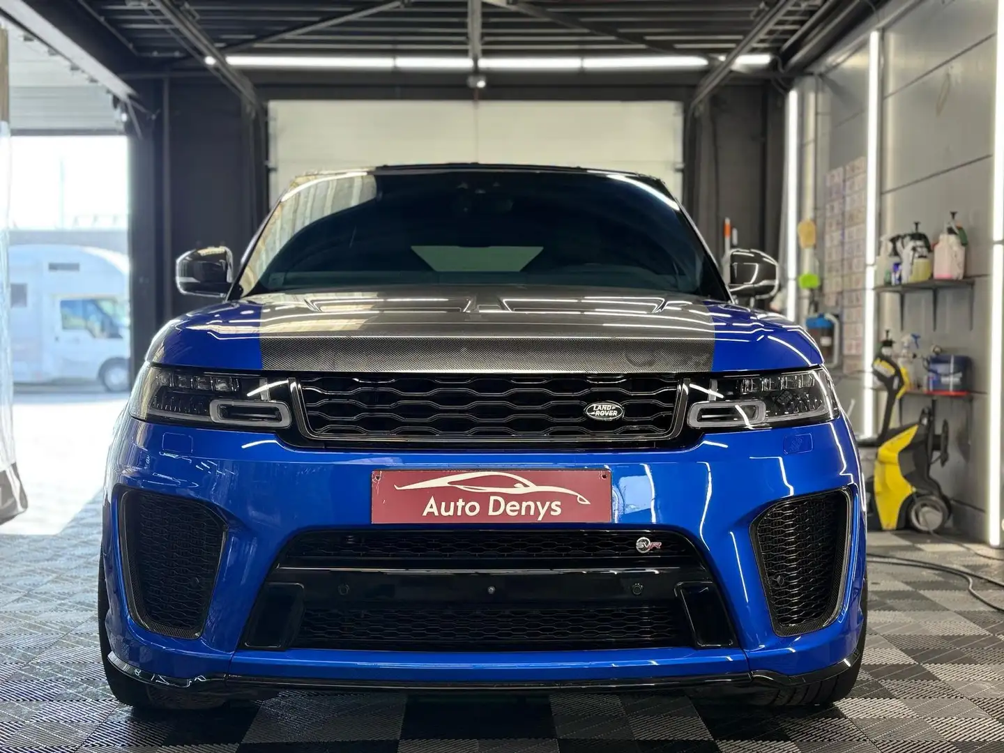 Land Rover Range Rover Sport 5.0 V8 SVR LICHTE VRACHT bj. 2020 146000km Euro 6 Bleu - 2