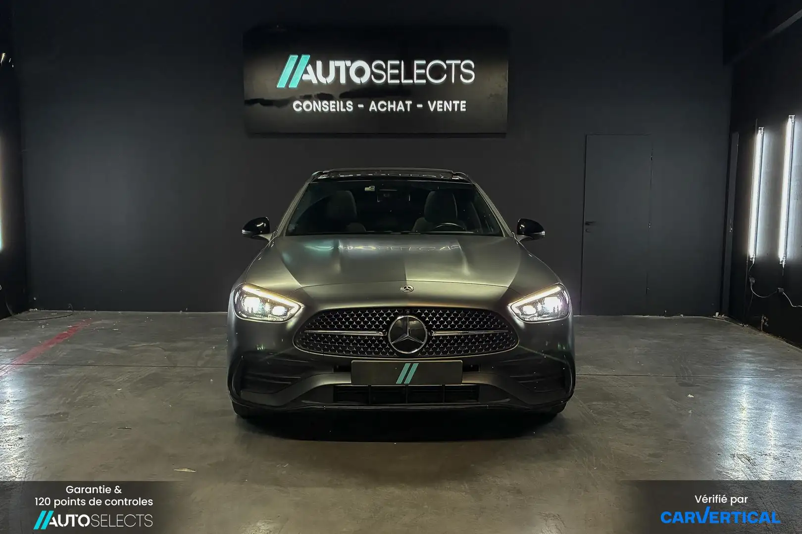 Mercedes-Benz C 220 Shooting Break - AMG Line 4Matic 220d 206cv 9G-Tro Gris - 2