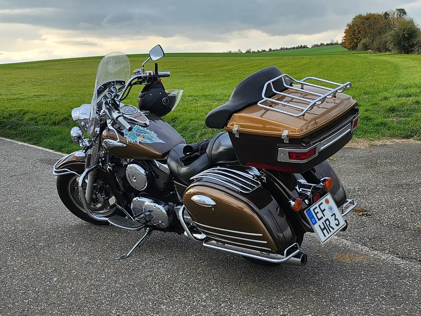 Kawasaki VN 1500 VNT50G Brun - 1