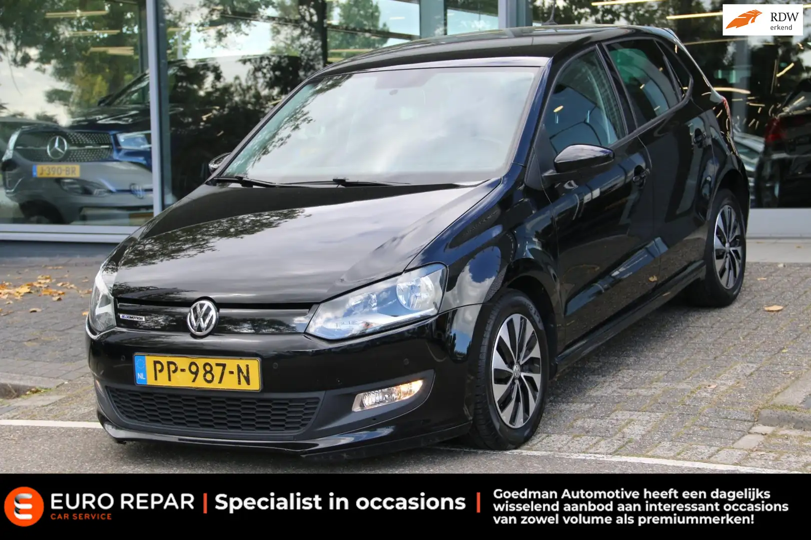 Volkswagen Polo 1.0 BlueMotion Edition NL-AUTO NAP! Schwarz - 1