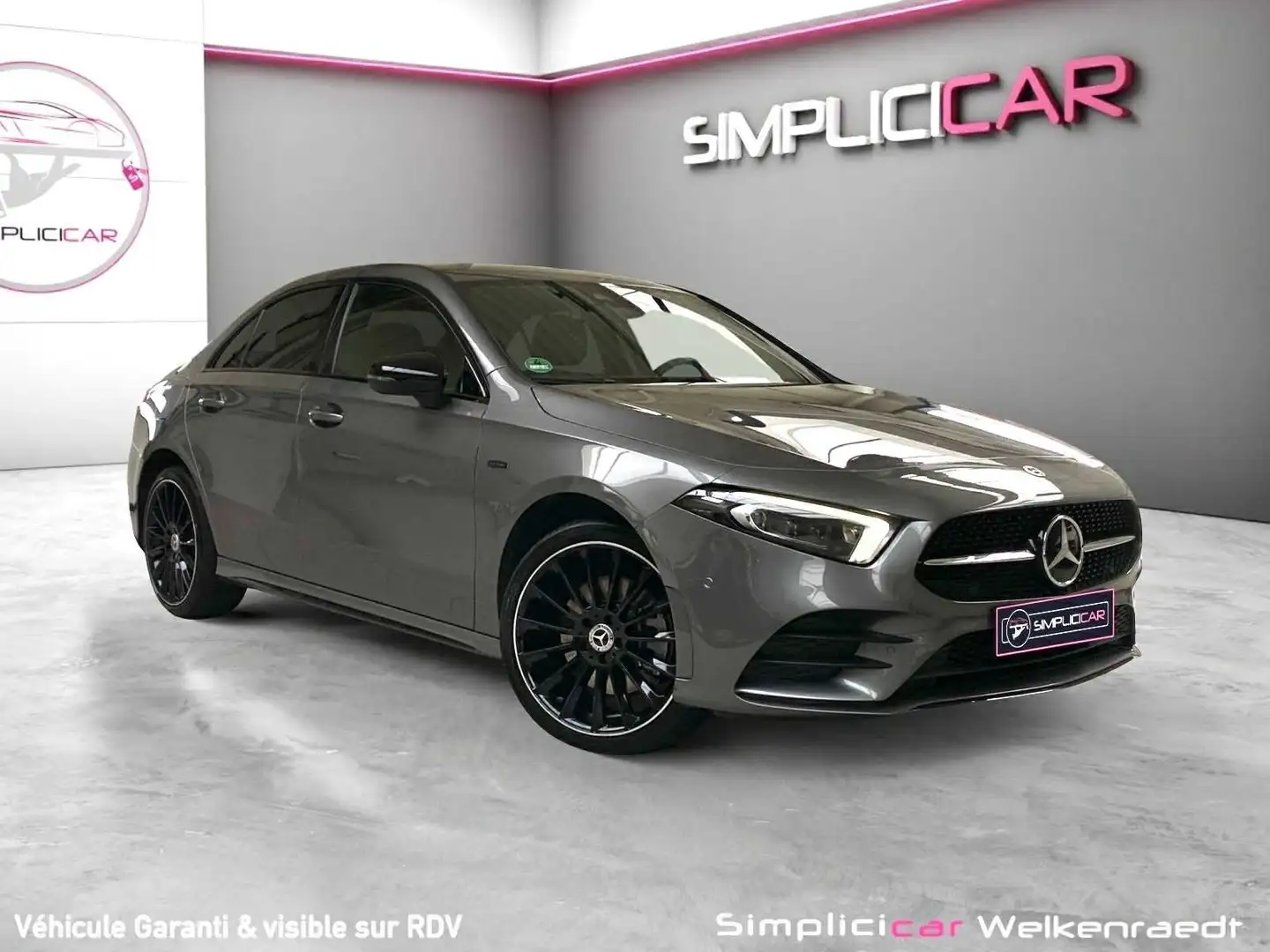 Mercedes-Benz A 250 A 250 e PHEV Busines Solution-AMG LINE-CARPLAY-CAM Gris - 1