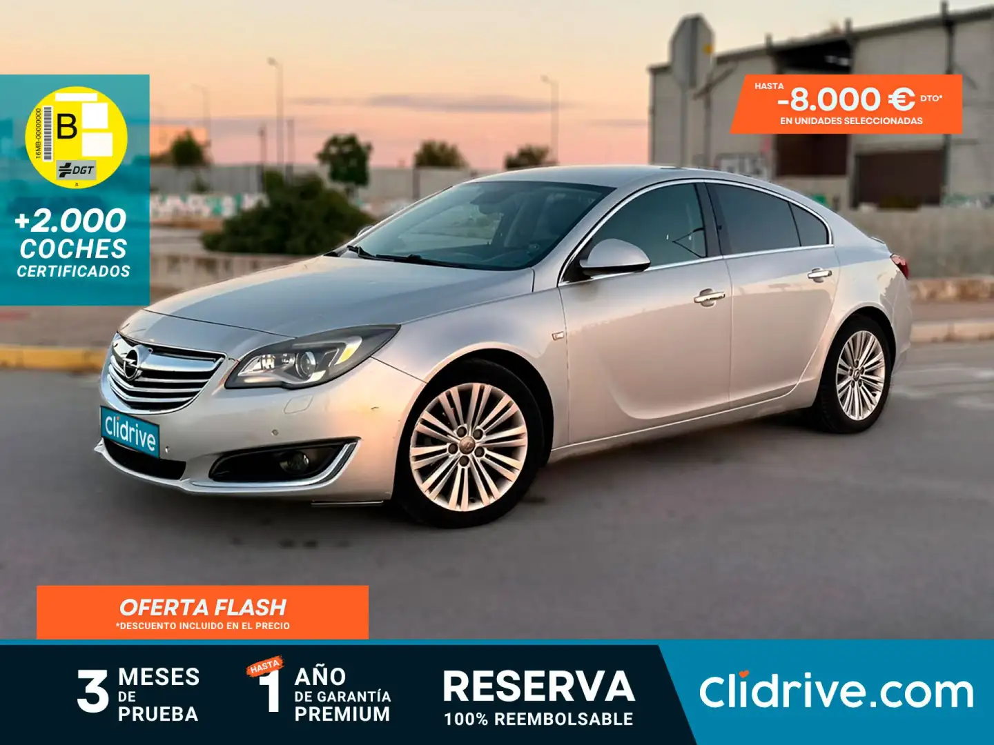 Opel Insignia 2.0CDTI ecoF. S&S Excellence 140 Gris - 1