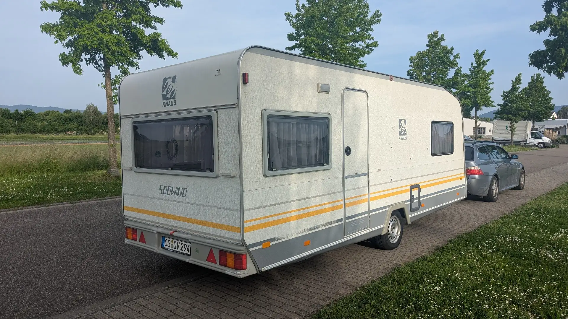 Caravans-Wohnm Knaus Wohnwagen 5  schlafplätze voll funktionsfähig Weiß - 2