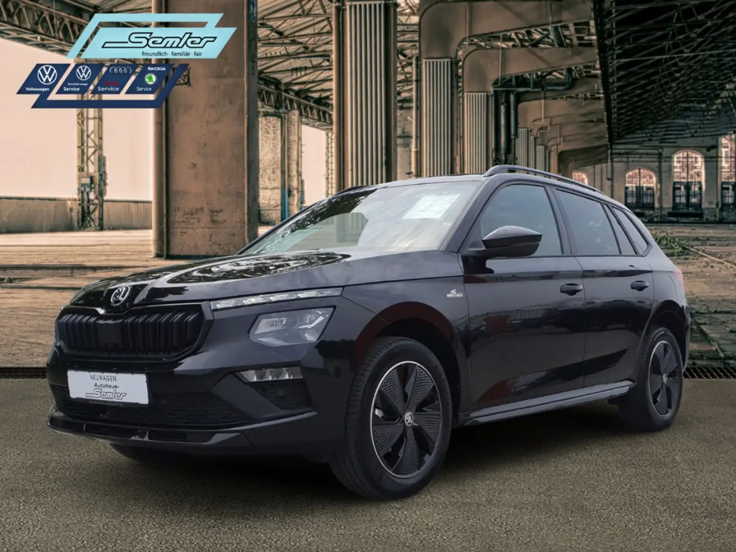 Skoda Kamiq Monte Carlo 1.5 TSI PANO NAVI LED Noir - 2