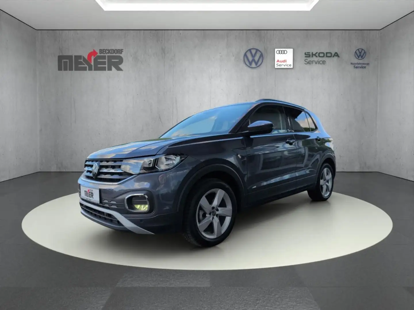 Volkswagen T-Cross MOVE 1.0 TSI DSG Klima Navi Rückfahrkamera Grau - 1