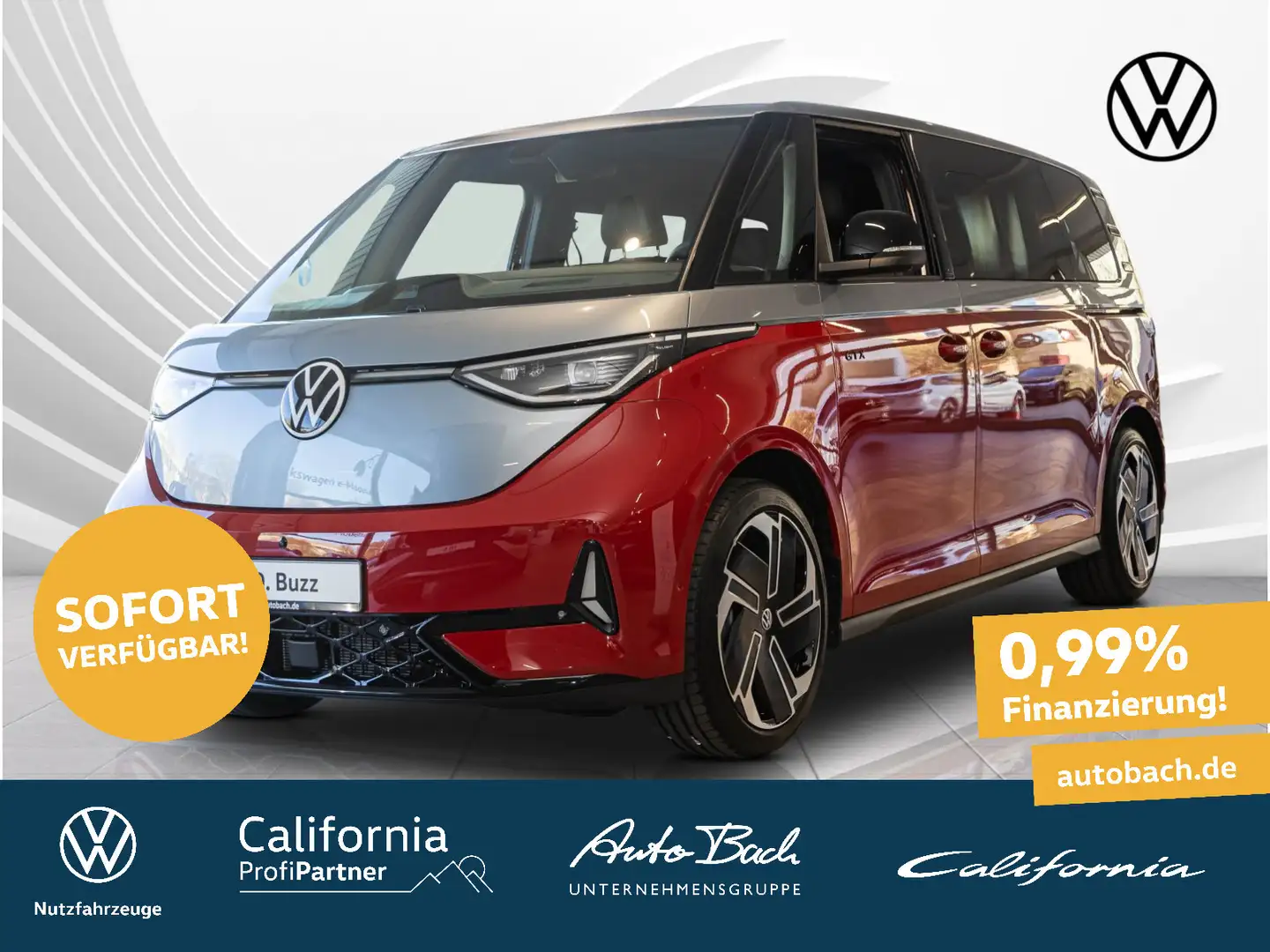 Volkswagen ID. Buzz GTX 4MOTION lang 250 kW (340 PS) 86 kWh Срібний - 1