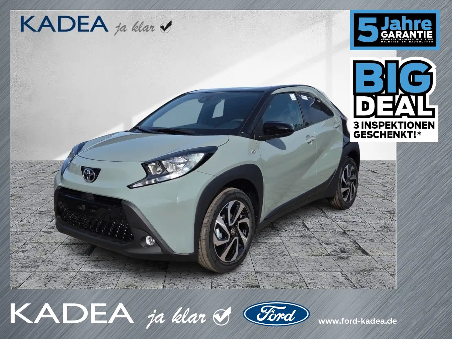 Toyota Aygo X 1.0 Teamplayer ACC+SHZ+Fernlichtass. Negro - 1