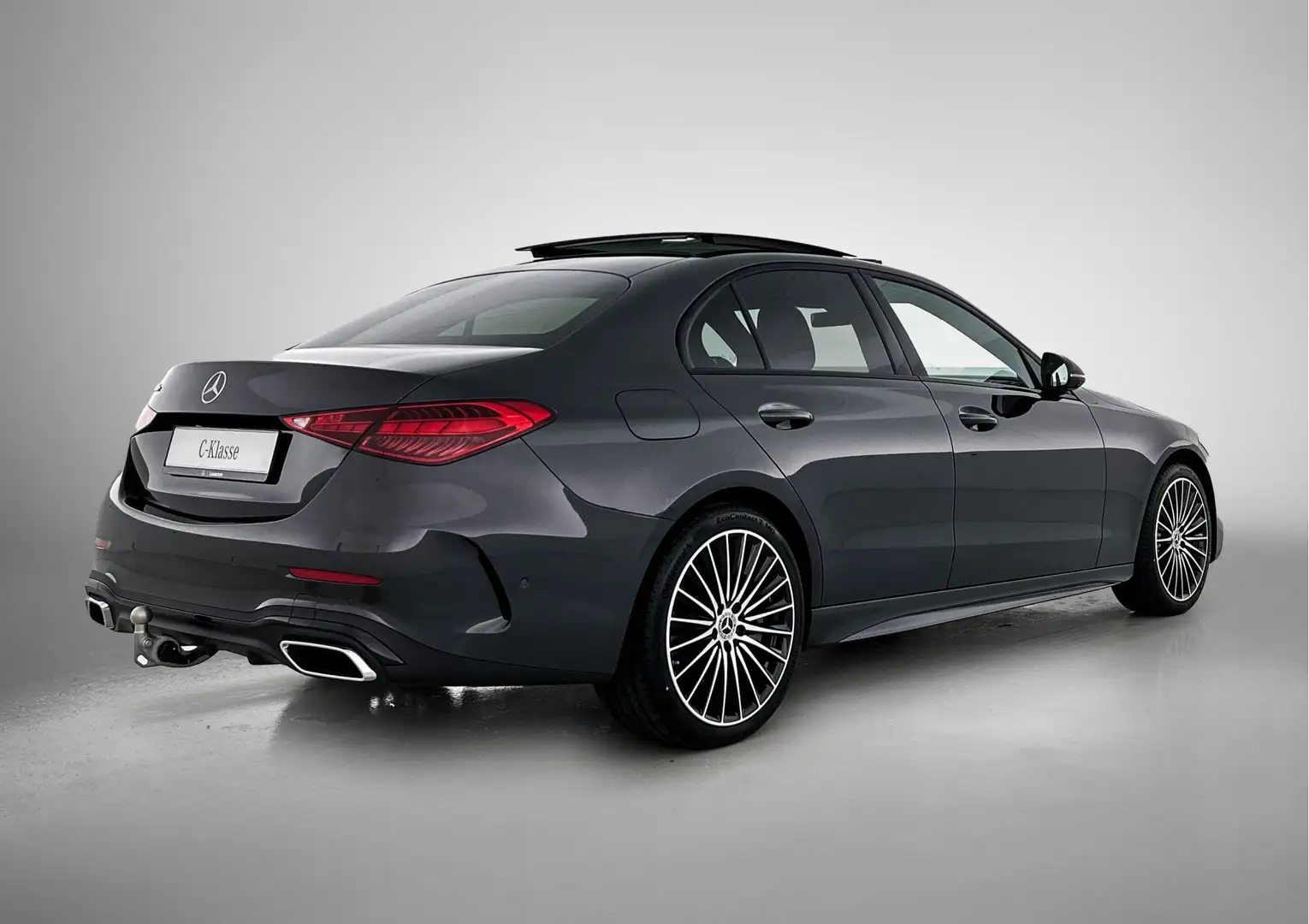 Mercedes-Benz C 300 e Business Solution AMG | Nightpakket | Trekhaak | Gris - 2