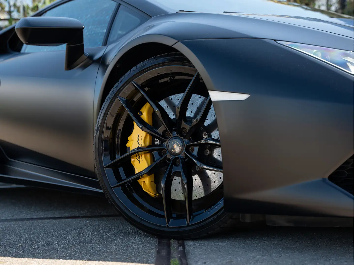 Lamborghini Huracán 5.2 V10 LP610-4 Fekete - 2