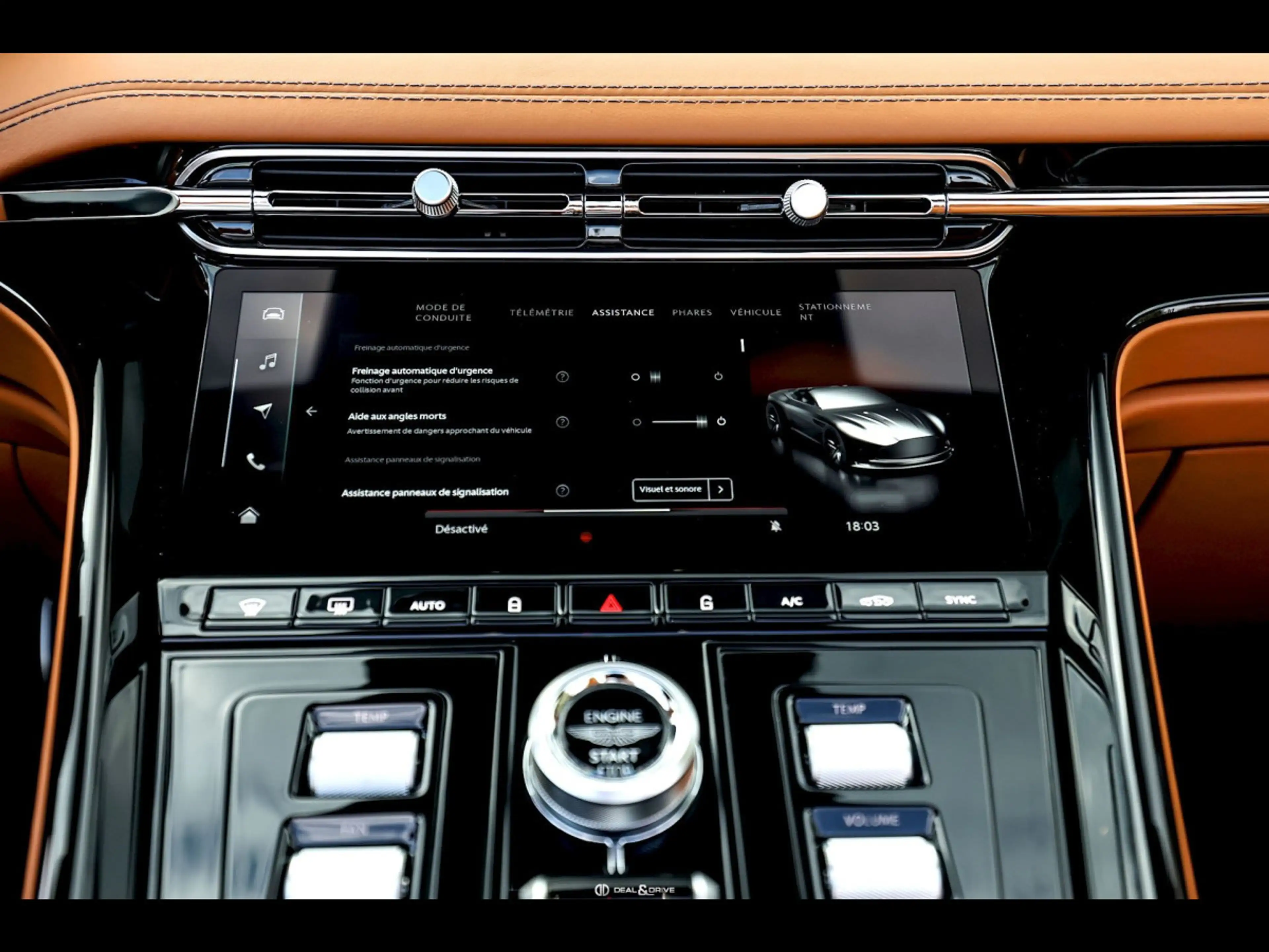 Aston Martin DB12 VOLANTE°SPIRIT SILVER°PPF°BLACK PACK°B&W°21'' — photo 13