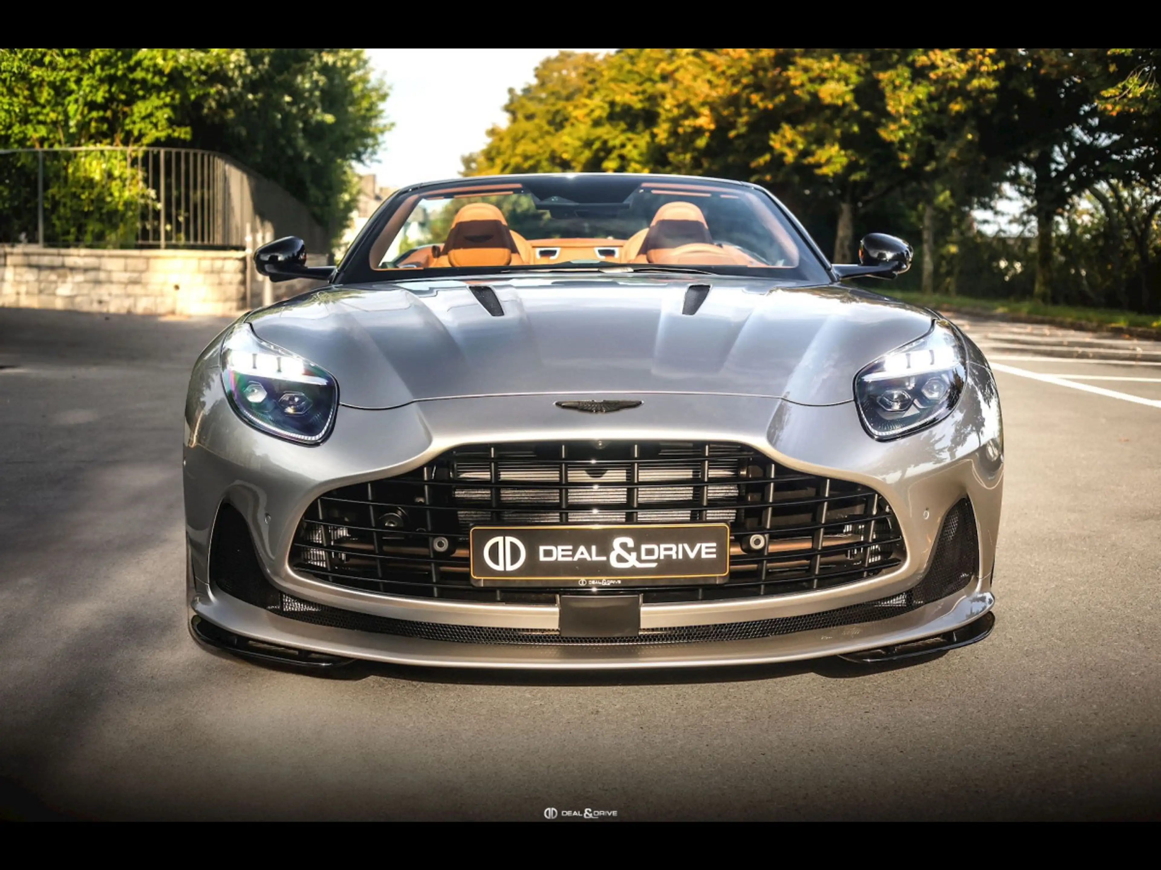 Aston Martin DB12 VOLANTE°SPIRIT SILVER°PPF°BLACK PACK°B&W°21'' — photo 5