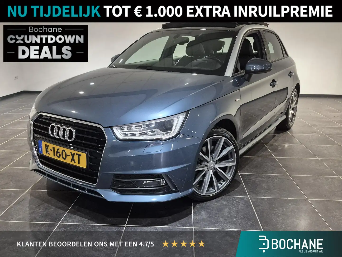 Audi A1 Sportback 1.4 TFSI Advance Sport Navigatie | Panor Bleu - 1