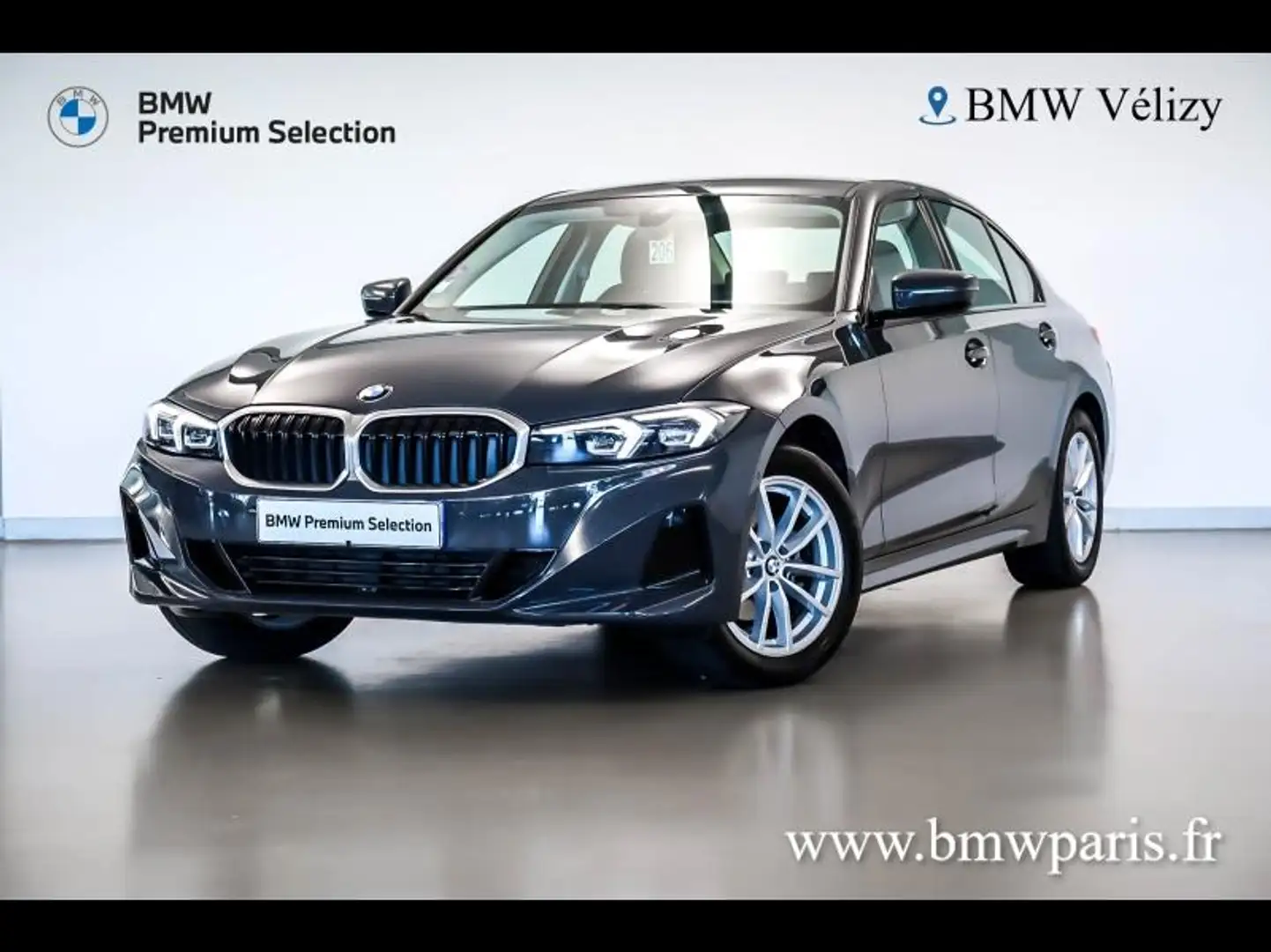 BMW 318 318iA 156ch Gris - 1