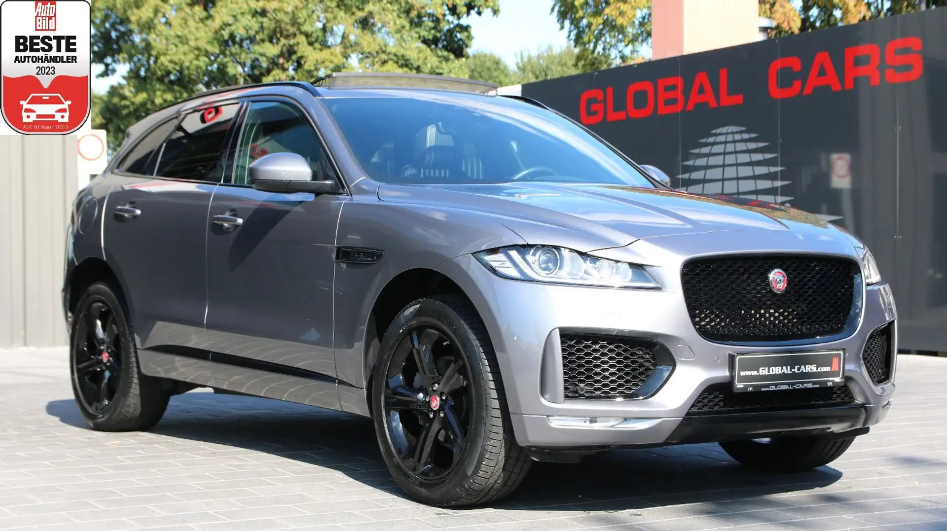 Jaguar F-Pace F-PACE 2.5T AWD*CHEQUERED FLAG*PANORAMA*20 ZOLL* Grau - 1
