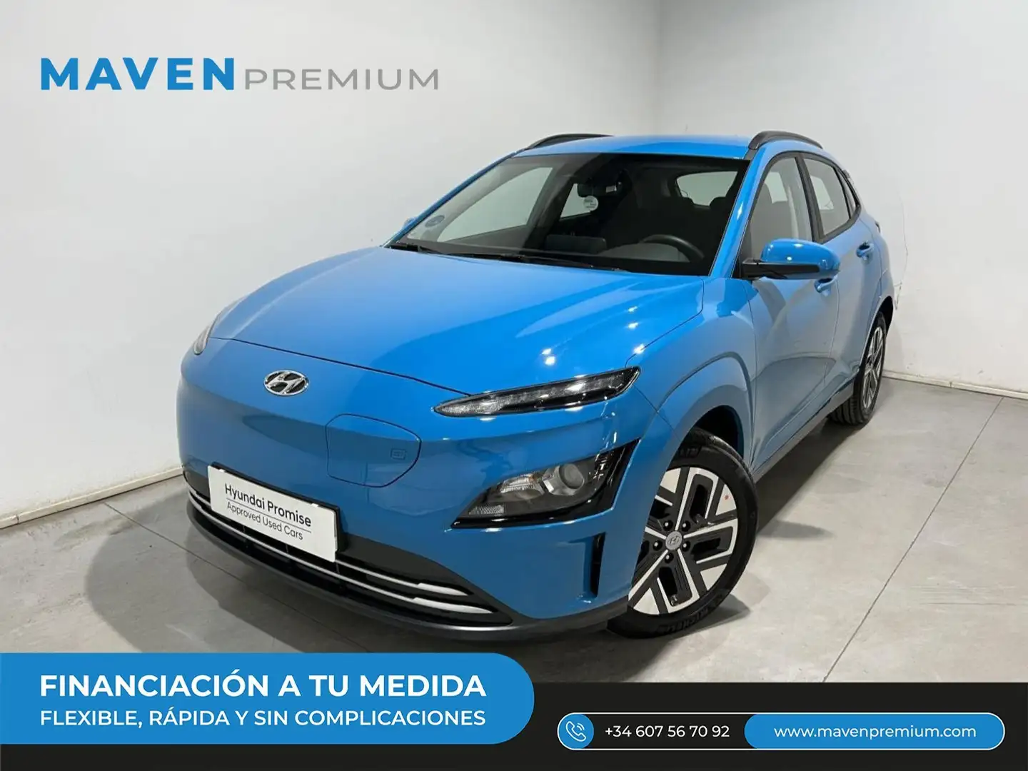 Hyundai KONA EV Maxx 150kW Azul - 1