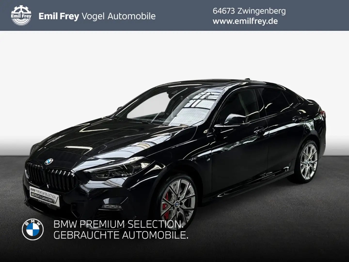 BMW 220 220i Gran Coupe Aut. M Sport LRH* LED* Pano* Schwarz - 1