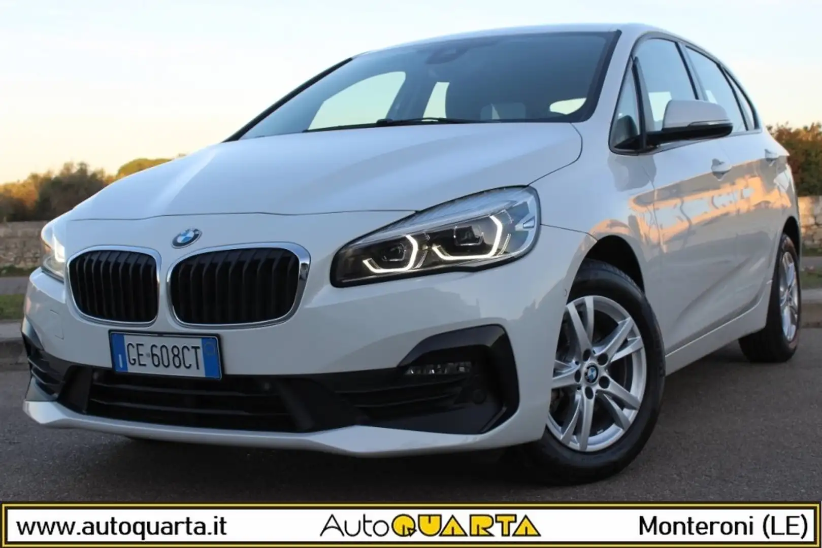 BMW 216 d A.T. Aut. *FULL LED *KEYLESS Bianco - 1
