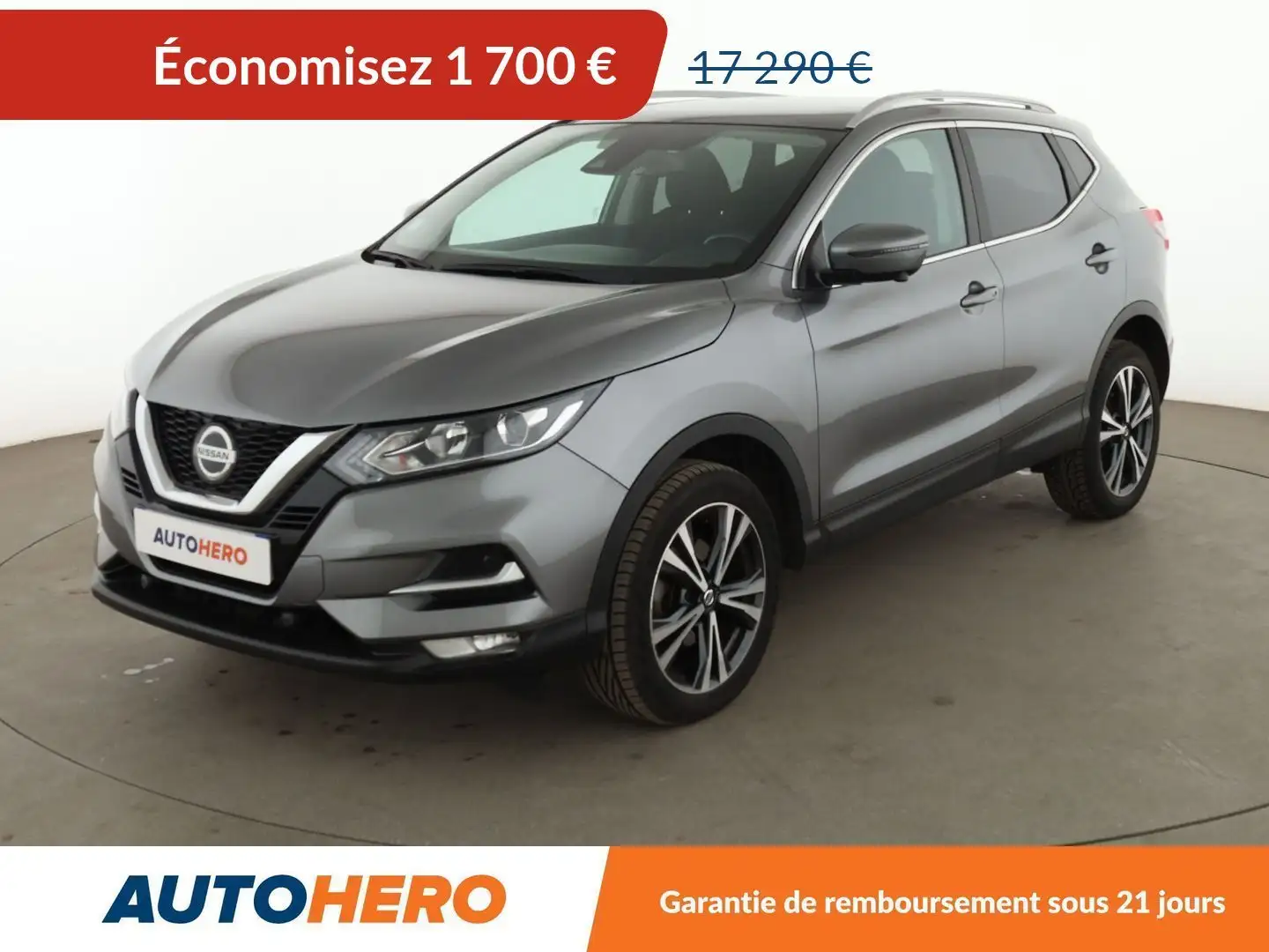 Nissan Qashqai 1.5 dCi N-Connecta Gris - 1