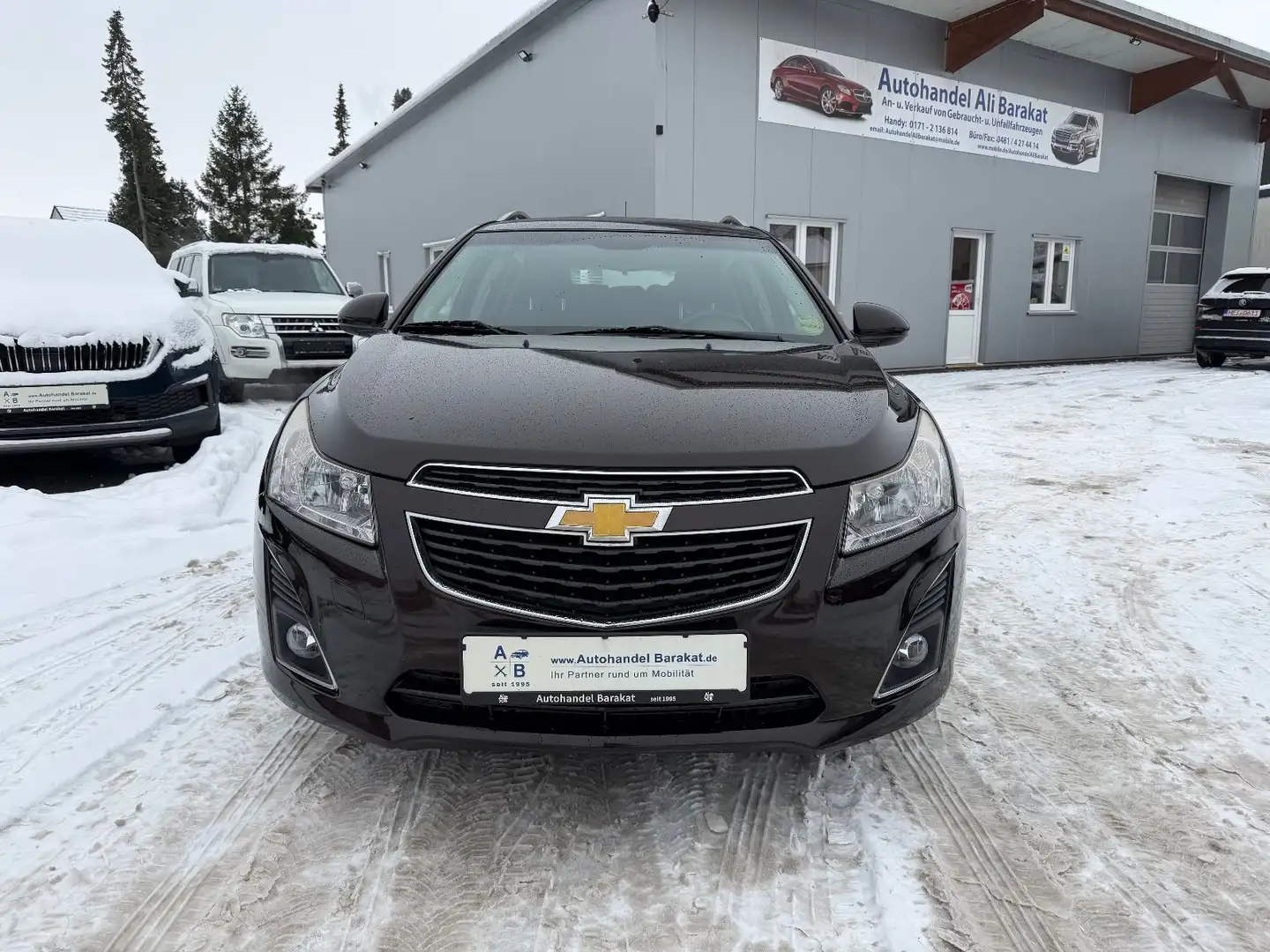 Chevrolet Cruze Station Wagon LT 1.6 Klima AHK ALU TÜV NEU Braun - 2