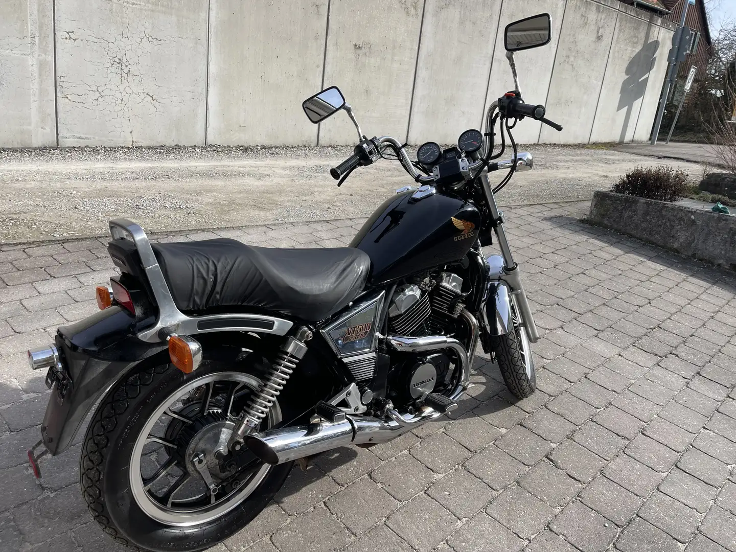 Honda VT 500 Honda VT500Custom Negro - 1