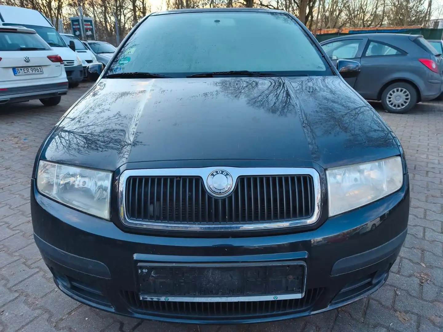 Skoda Fabia Sport Schwarz - 1