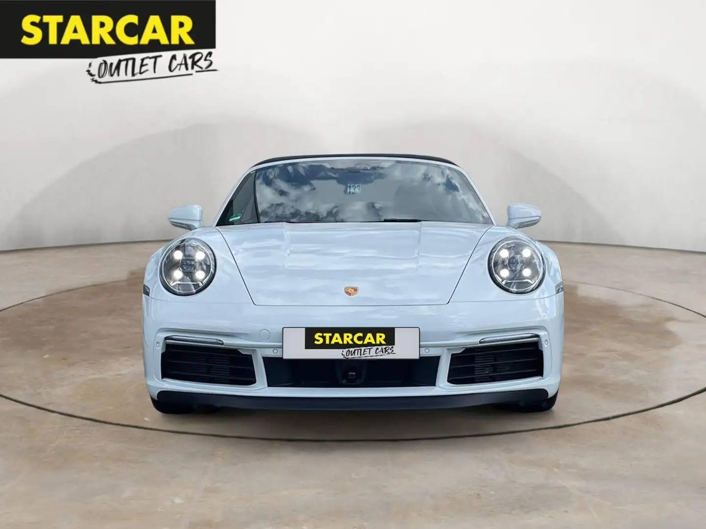 Porsche 992 CABRIO 4S 3.0 INNO-DRIVE+ACC+SPORT-AGA+SPORT-FAHRW Weiß - 2