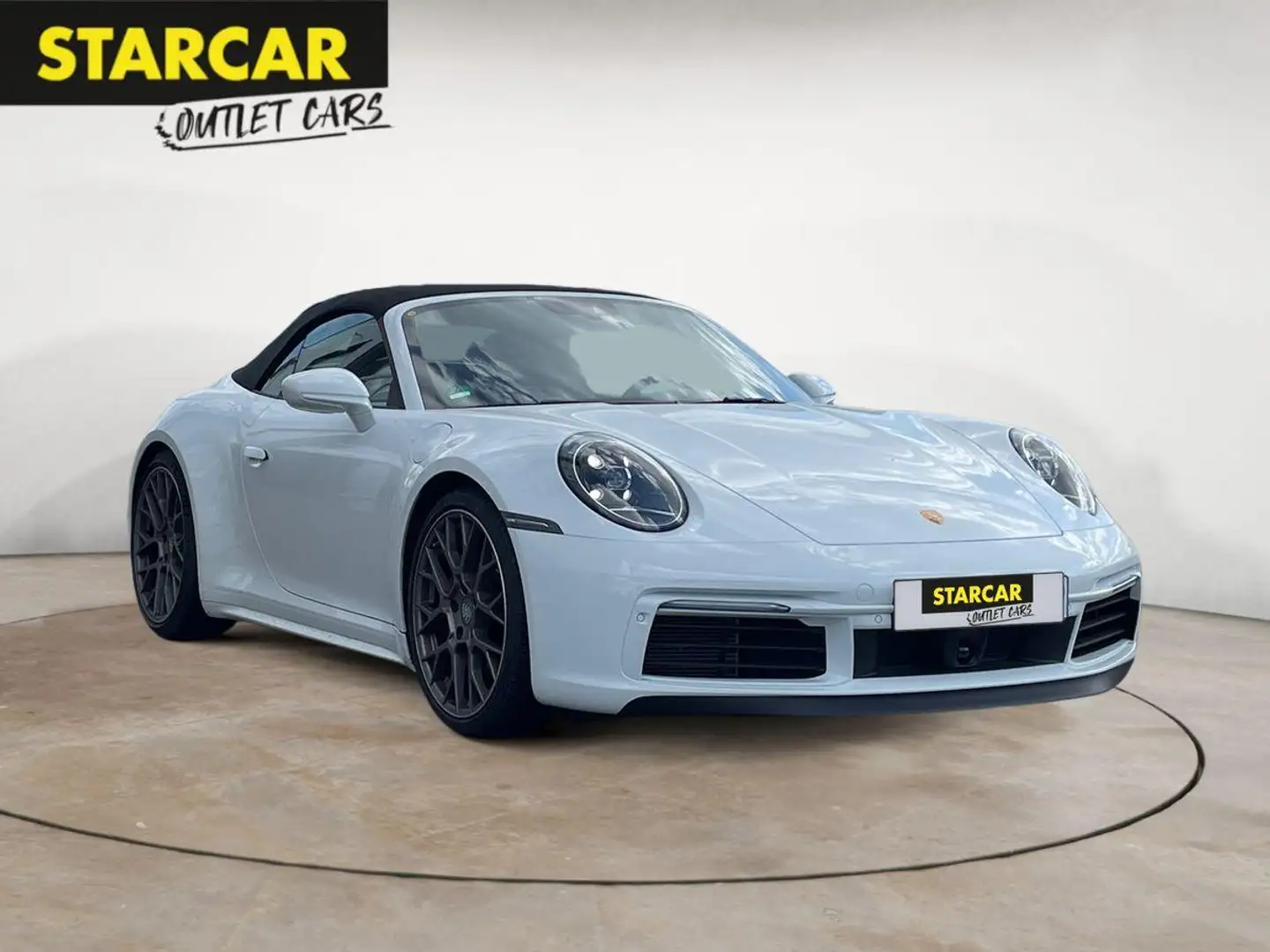 Porsche 992 CABRIO 4S 3.0 INNO-DRIVE+ACC+SPORT-AGA+SPORT-FAHRW Weiß - 1