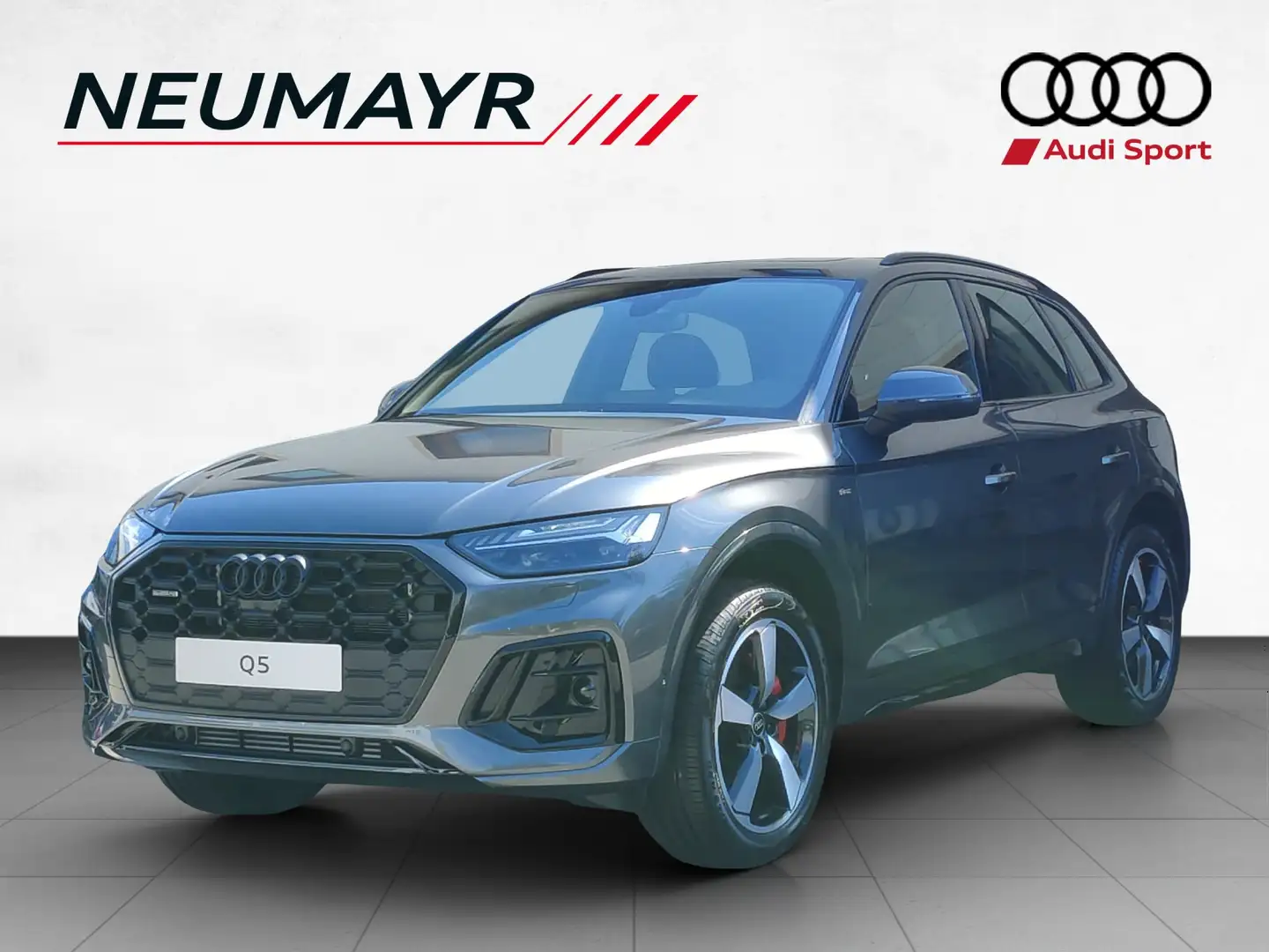 Audi Q5 55 TFSIe sport s-tronic; S LINE; Pano 5J Gar Grau - 1