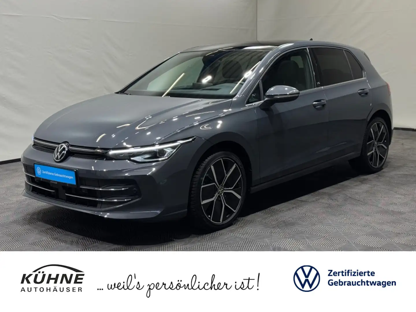 Volkswagen Golf Style 1.5 eTSI DSG | LED+ NAVI PANO AHK DCC Grau - 1