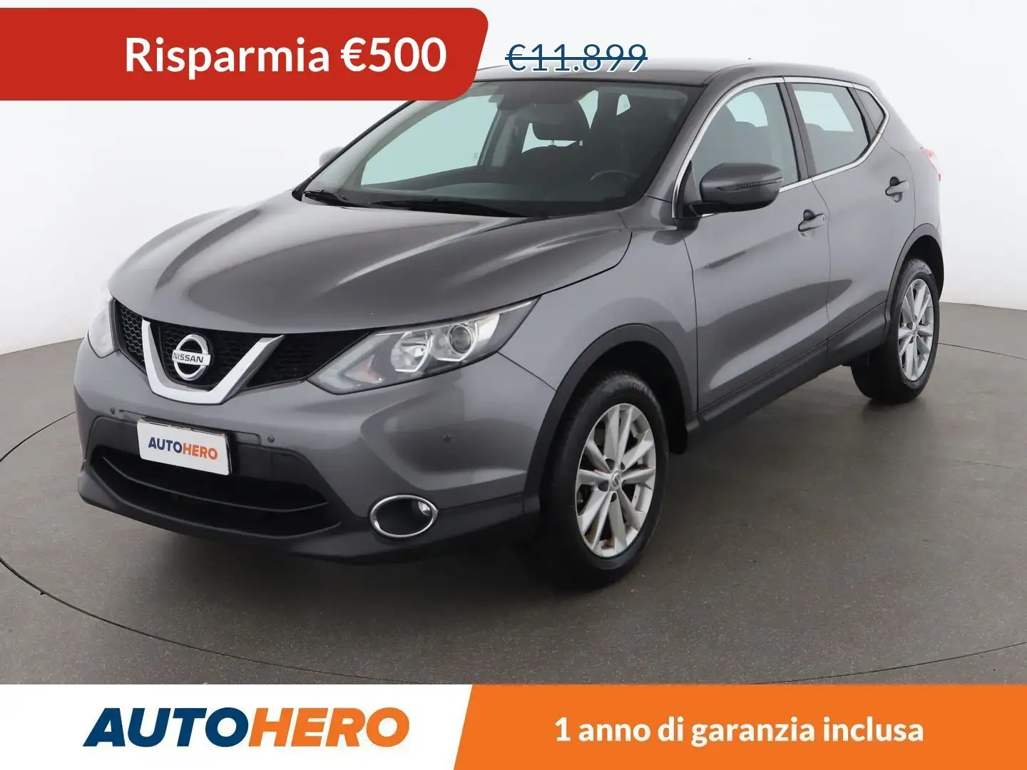 Nissan Qashqai 1.5 Turbodiesel Business Grigio - 1