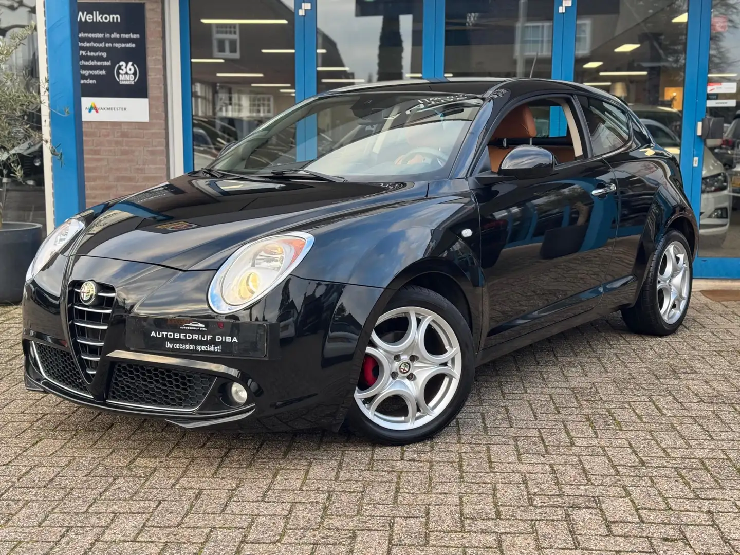 Alfa Romeo MiTo 1.4 Centenario 2011 Zwart AIRCO LEDER LM NAP Zwart - 2