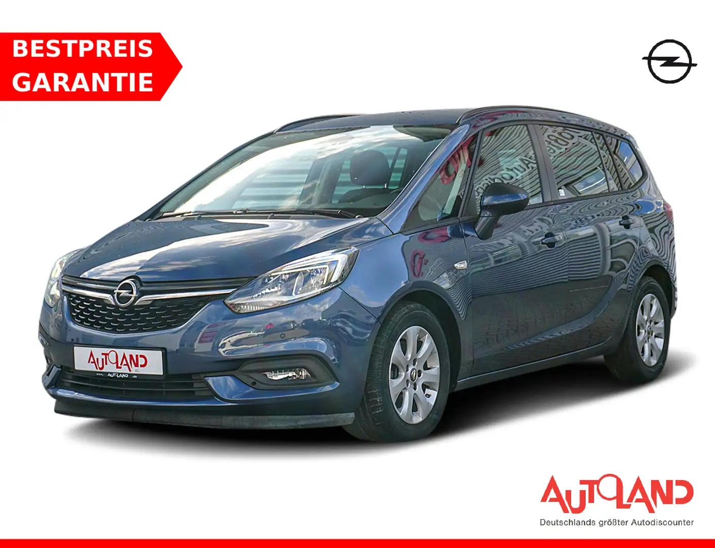 Opel Zafira 1.4 Turbo Edition Sitzheizung PDC USB AHK Bleu - 1