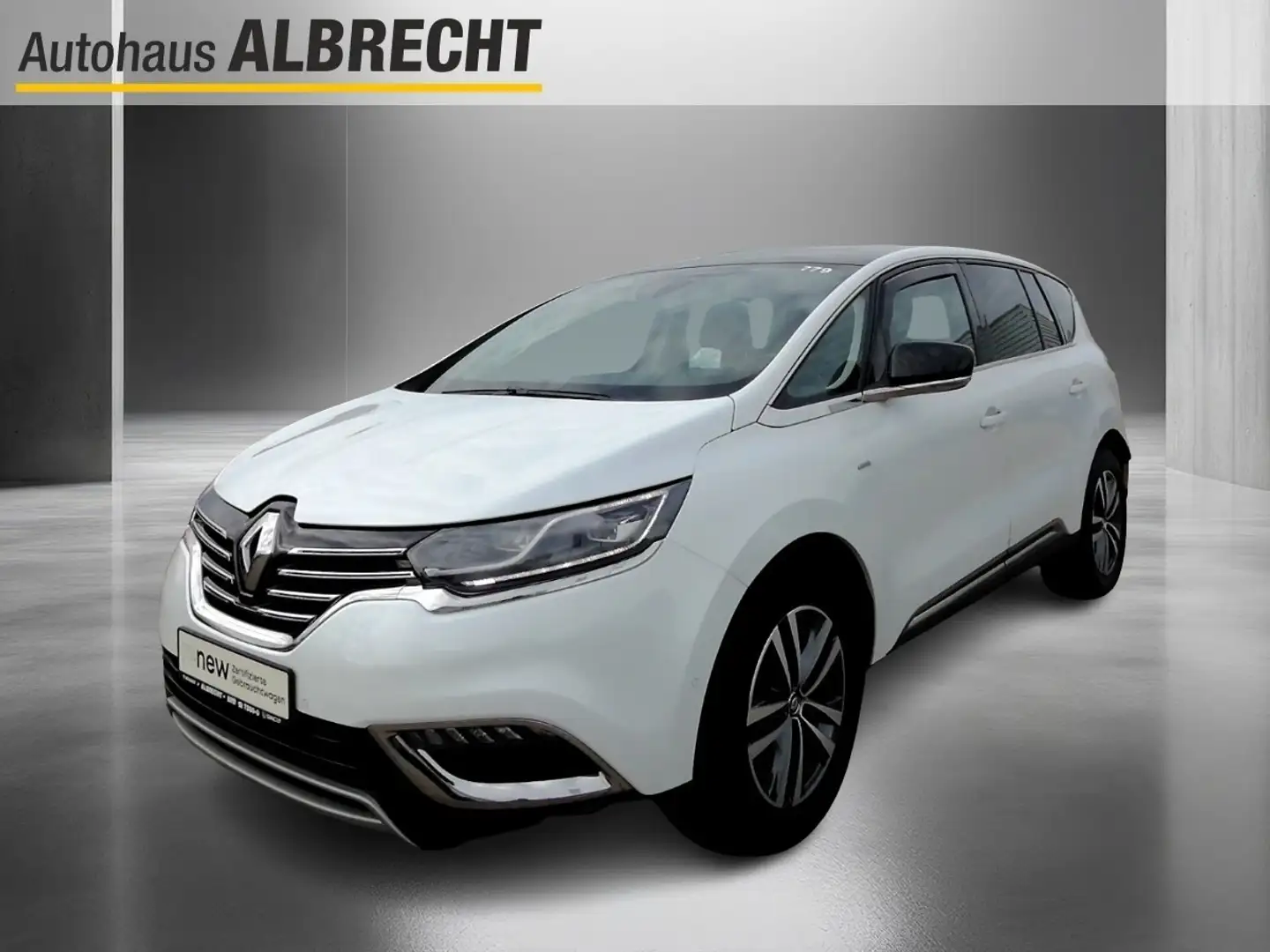 Renault Espace Limited 1.8 TCe 225 Weiß - 1
