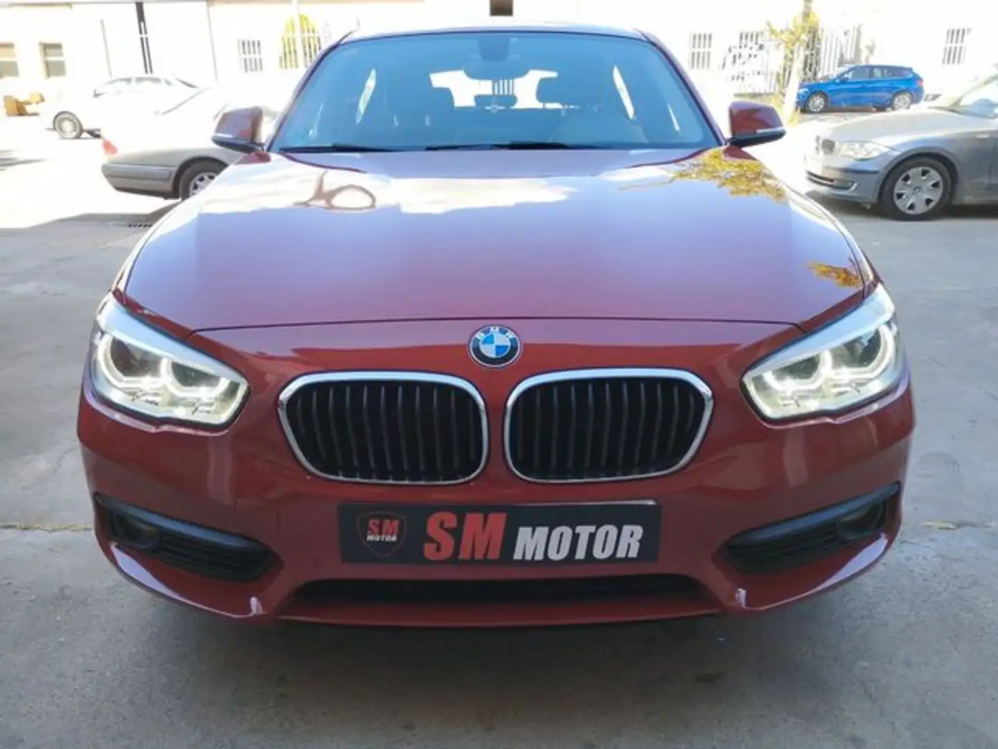 BMW 116 116d Rojo - 2