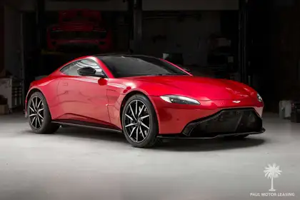 Red 2019 Aston Martin Vantage Coupe Rear-Wheel Drive Automatic