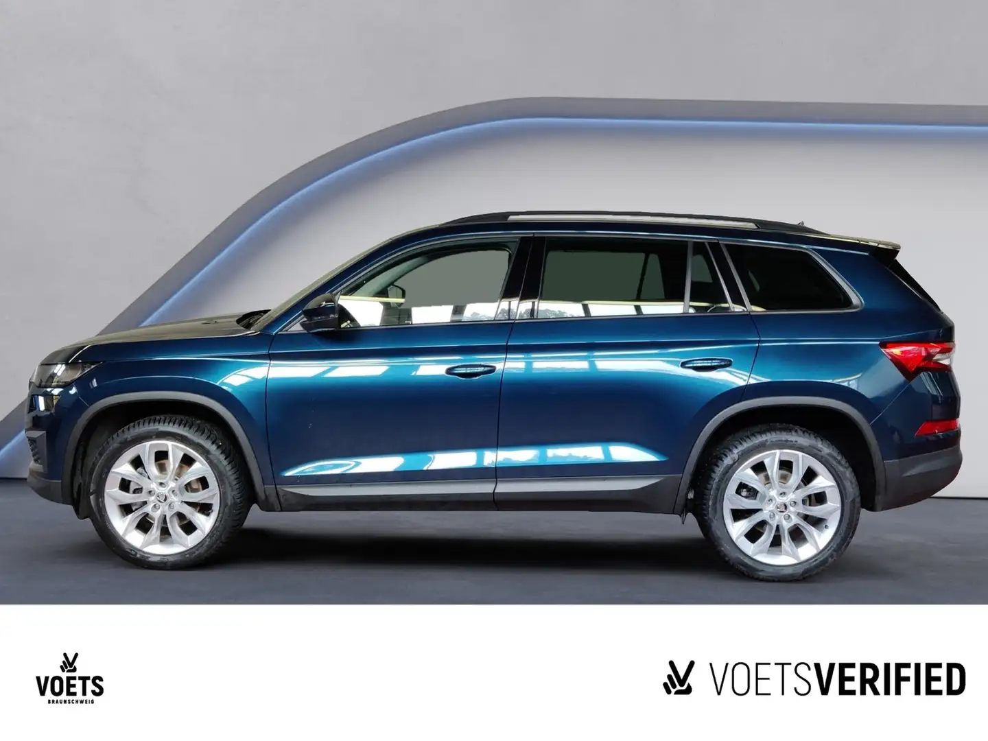 Skoda Kodiaq Ambition 2.0 TDI DSG LED+PDC+PANO Blau - 2