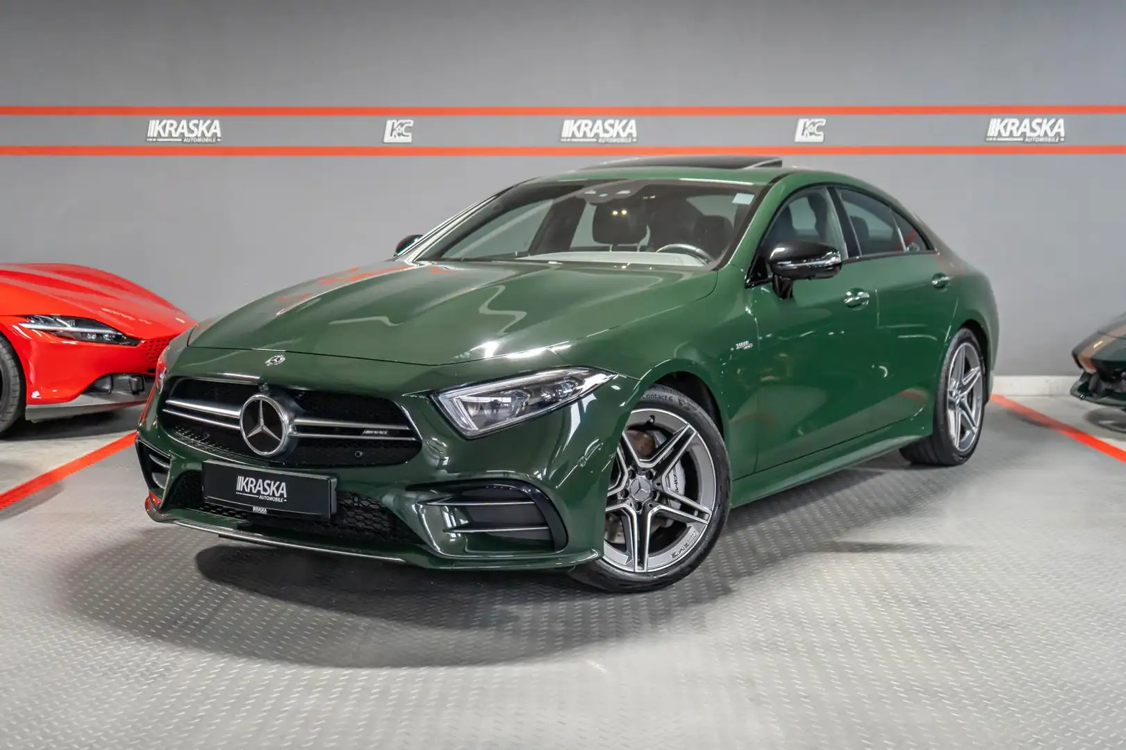 Mercedes-Benz CLS 53 AMG 4Matic designo Lack - Schiebedach BRD Grün - 1
