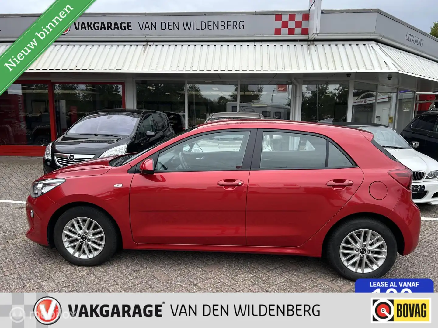 Kia Rio 1.0 TGDI DynamicLine Rood - 1