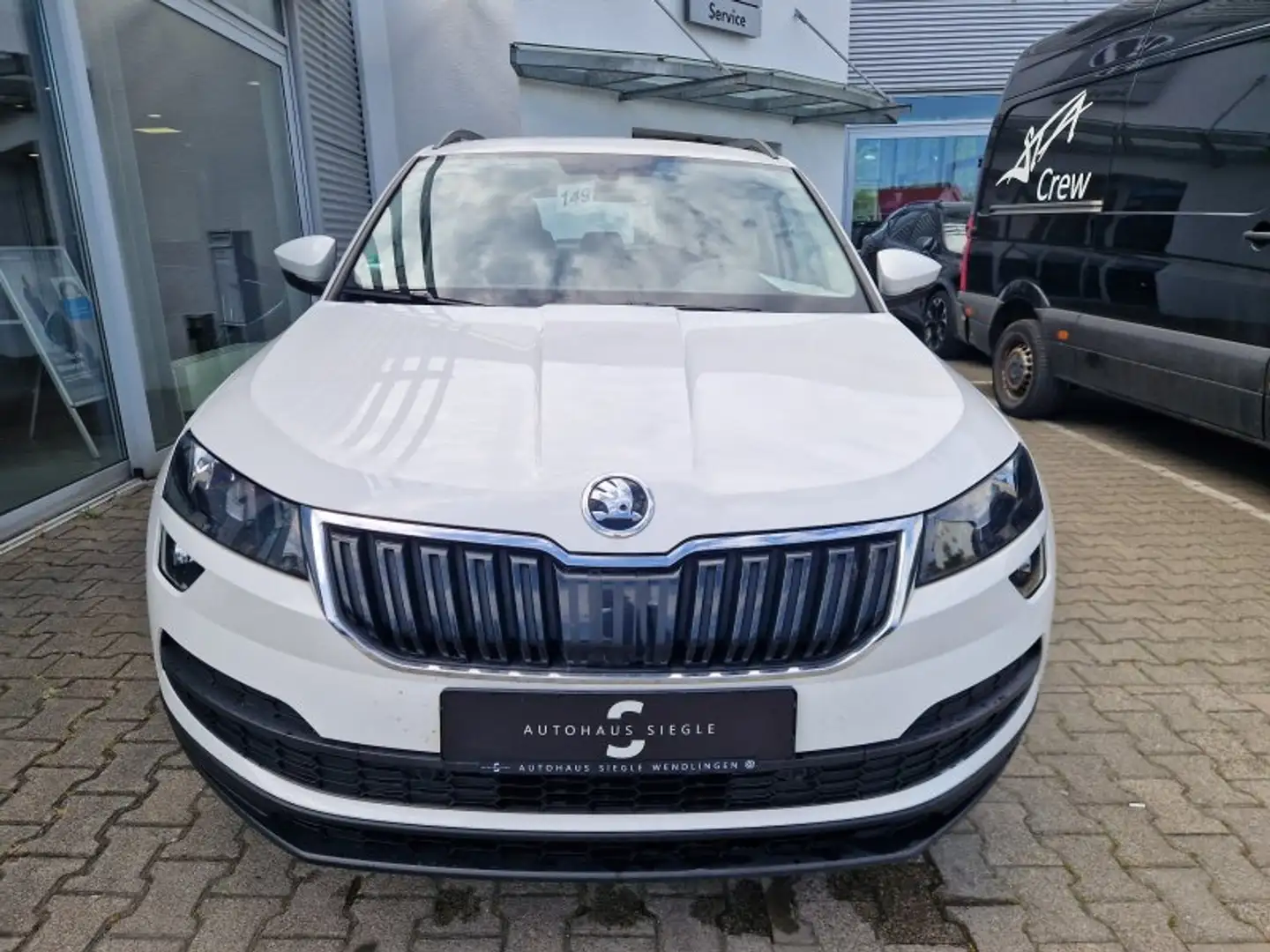 Skoda Karoq 1.6 TDI Ambition Tempomat Parktronic  ALU Smart Li Weiß - 2
