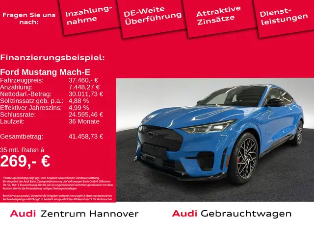 Ford Mustang Mach-E GT AWD Matrix B&O DAB