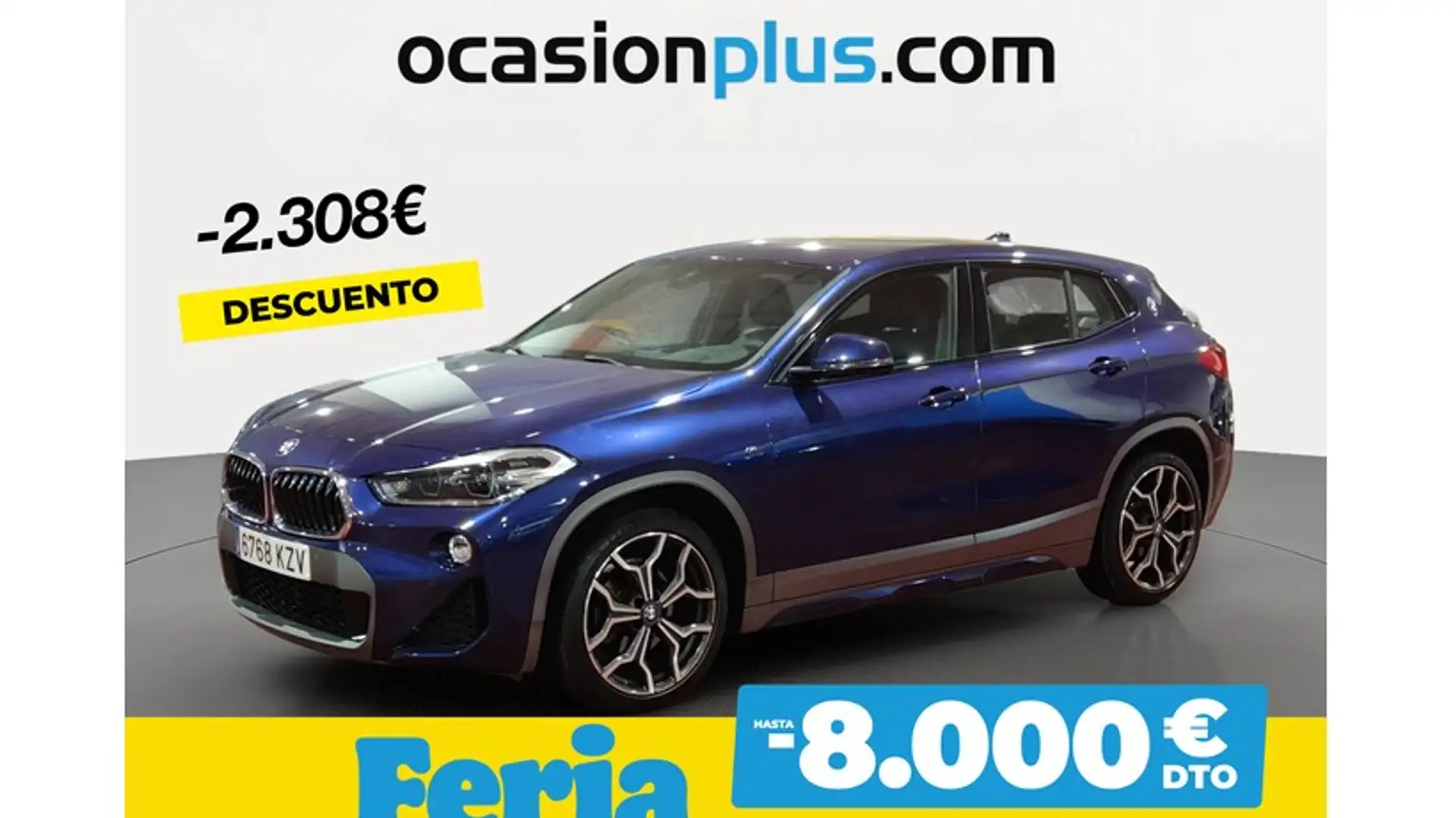 BMW X2 sDrive 18dA Azul - 1
