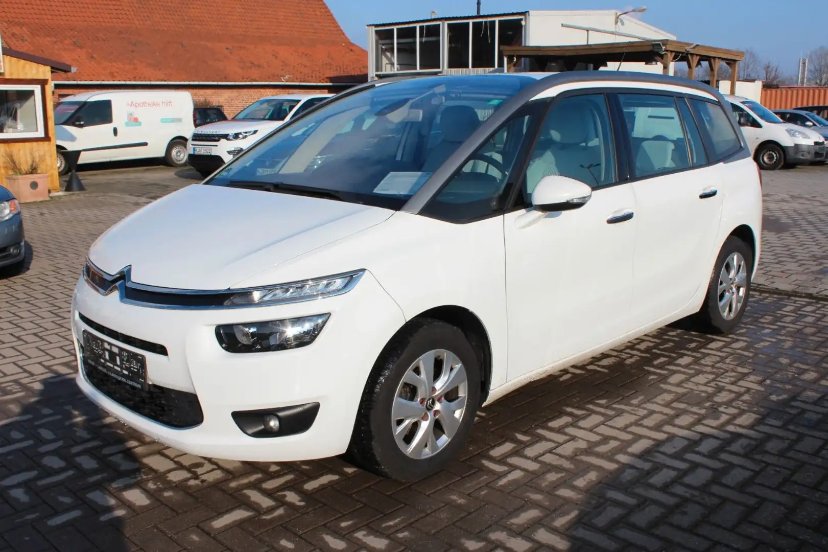Citroen Grand C4 Picasso 7-Sitzer Klimaaut. Weiß - 1