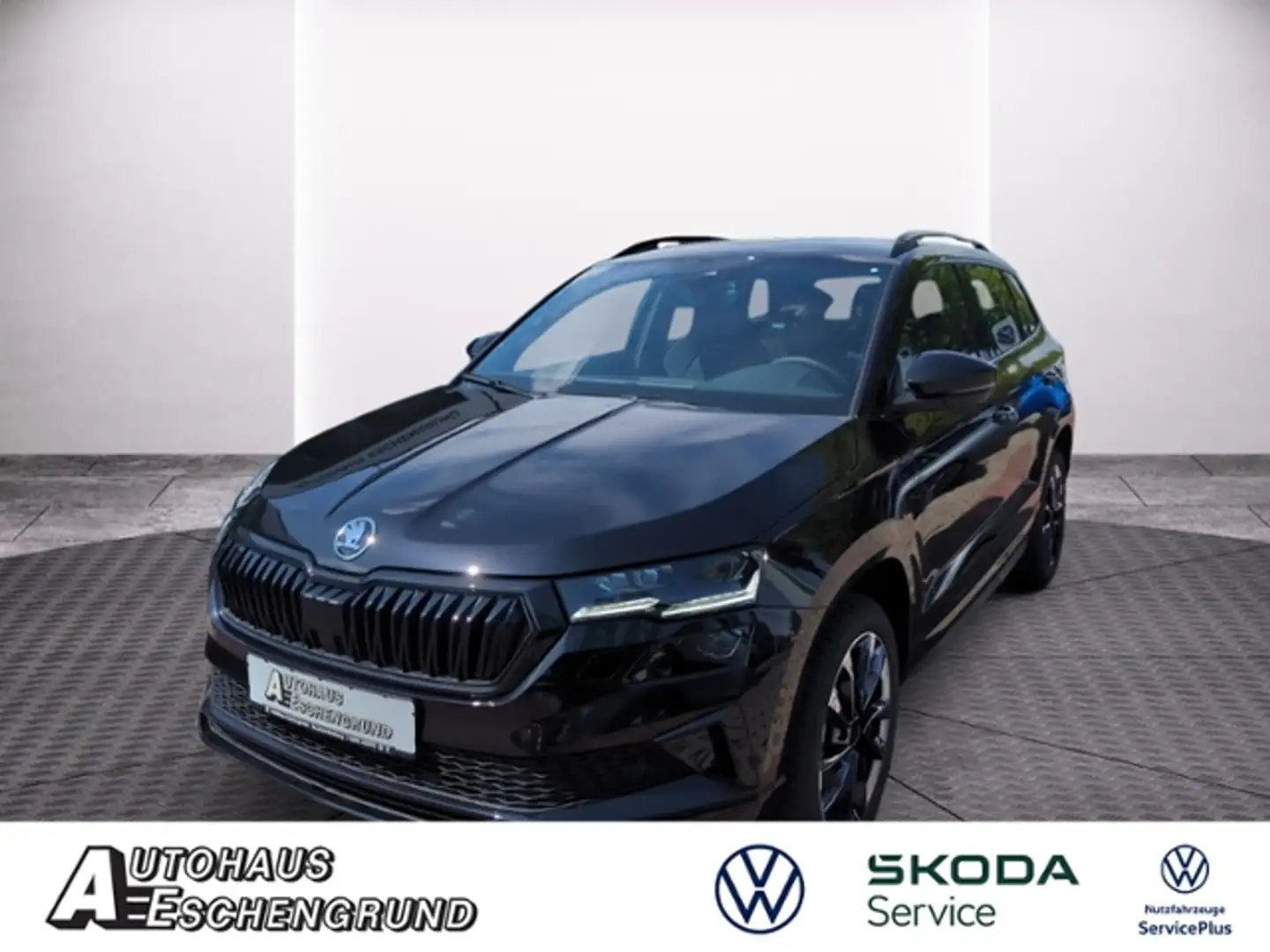 Skoda Karoq 2.0 TDI DSG Sportline AHK NAVI KAMERA Schwarz - 1