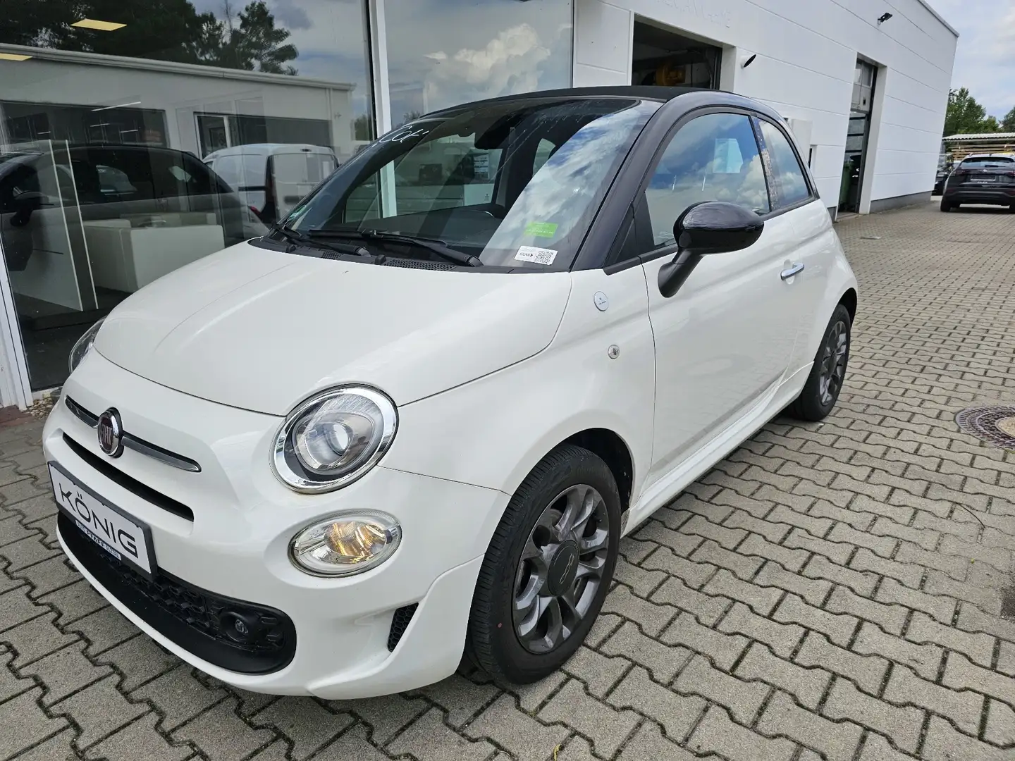 Fiat 500C 1.0 "HEY GOOGLE" KLIMA*CARPLAY*PDC*NAVI Blanco - 1